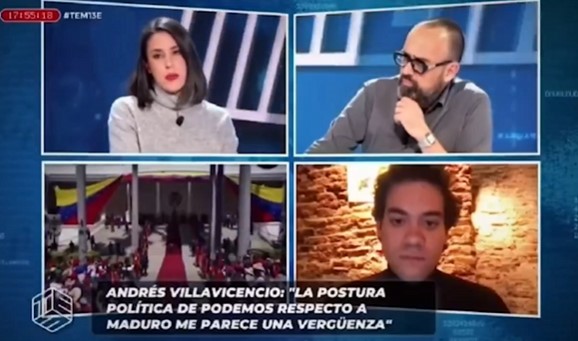 Un venezolano humilla a Irene Montero por defender al régimen de Maduro