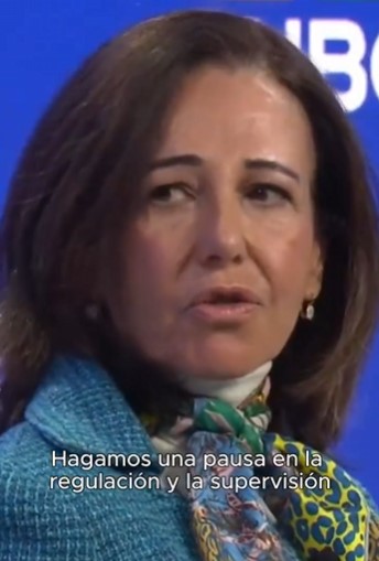 Ana Patricia Botín pide fomentar la inversión porque Europa corre el riesgo de “convertirse en un museo”