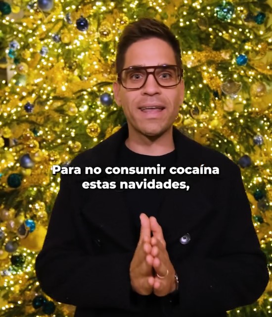 "Para no consumir coca estas Navidades..."