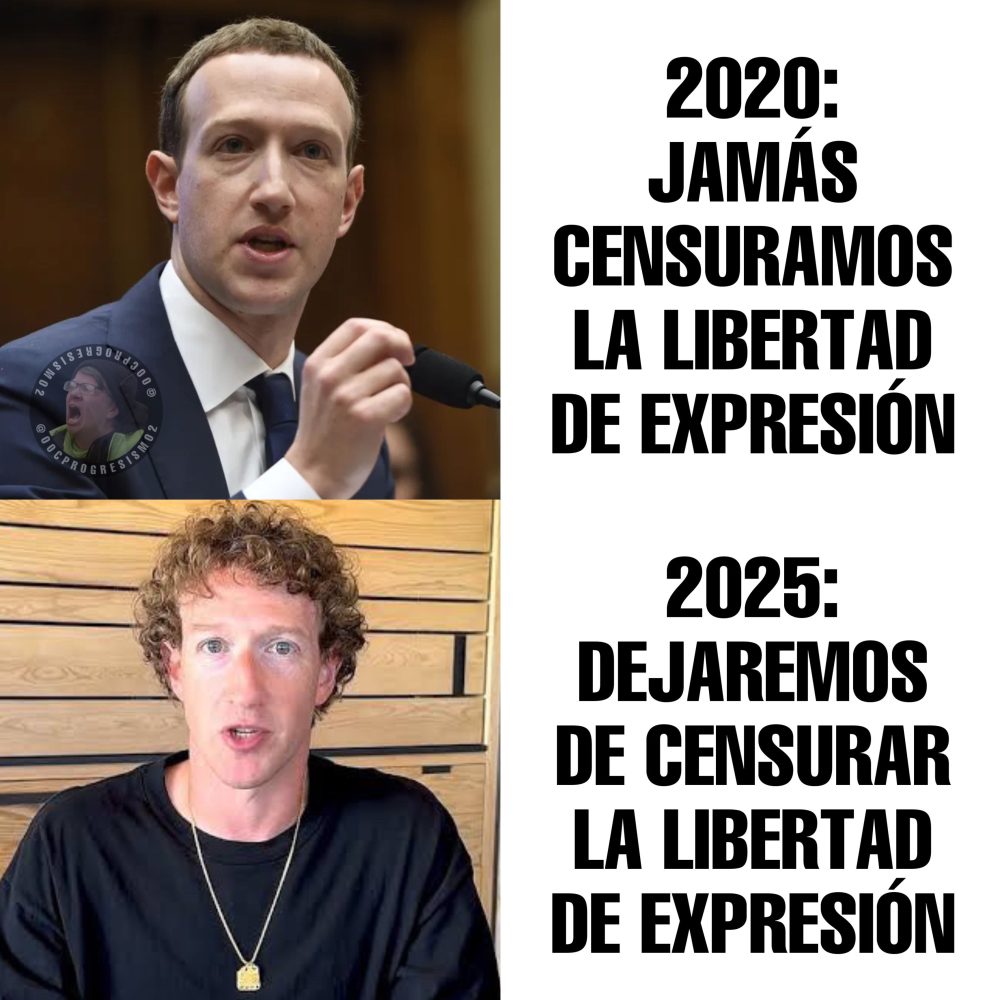 Mark Zuckerberg admite ante Joe Rogan que la Administración Biden “presionó” a Facebook e Instagram para que censuraran publicaciones que afirmaban que las vacunas contra el Covid-19 tenían efectos secundarios.