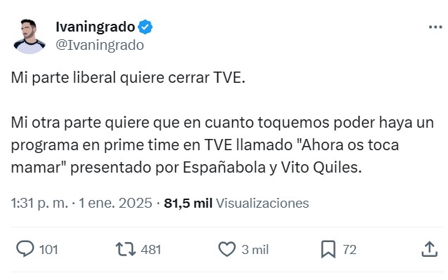 La izquierda está preparada en la línea de salida para quejarse de la instrumentalización de los estamentos públicos... cuando gobierne la derecha.