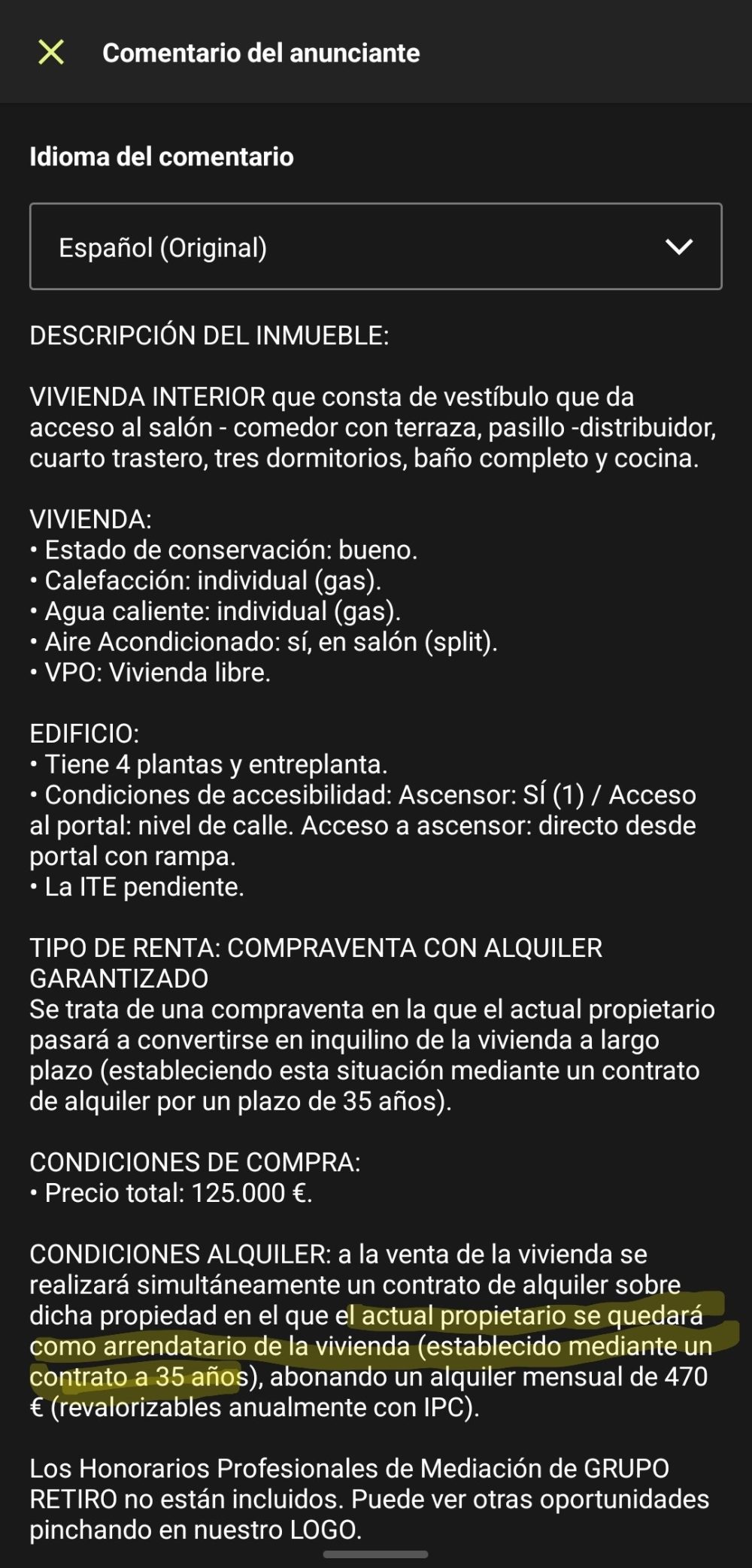 Cuando un piso se pone a la venta con un curioso "okupa" dentro... su propietario.