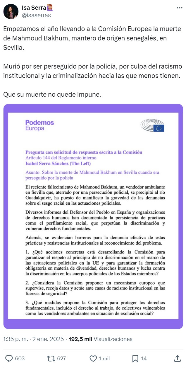 Una persona que entró ilegalmente al país y que estaba vendiendo productos en la calle ilegalmente, se lanza a un río durante una persecución policial y muere.