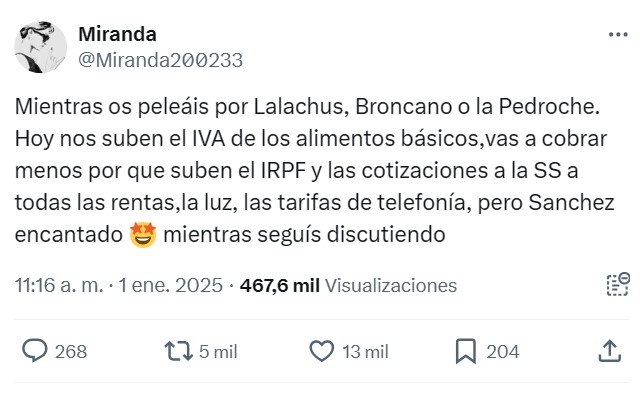 Mientras la gente debate si una mujer gordísima sujetando una estampita con la cara de un toro ofende los sentimientos religiosos...