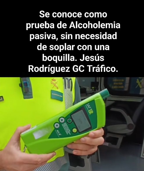 Buena noticia para los asmáticos: ya no hace falta soplar en los controles de alcoholemia.