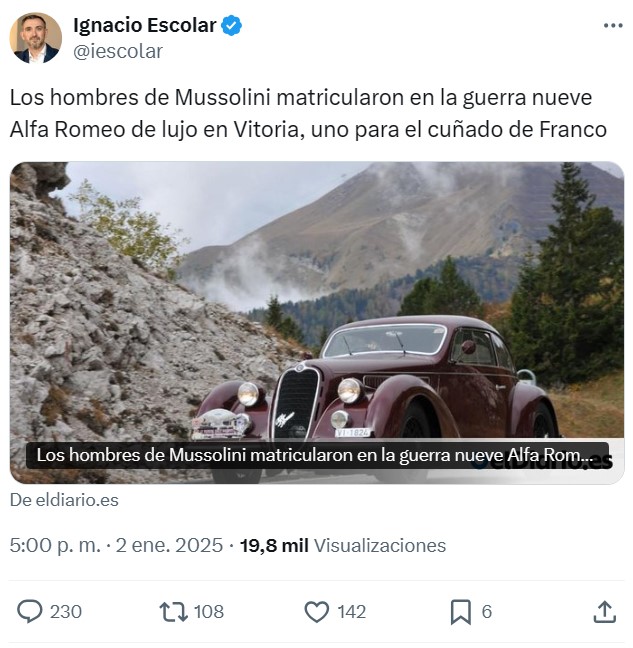 La noticia importante del día.