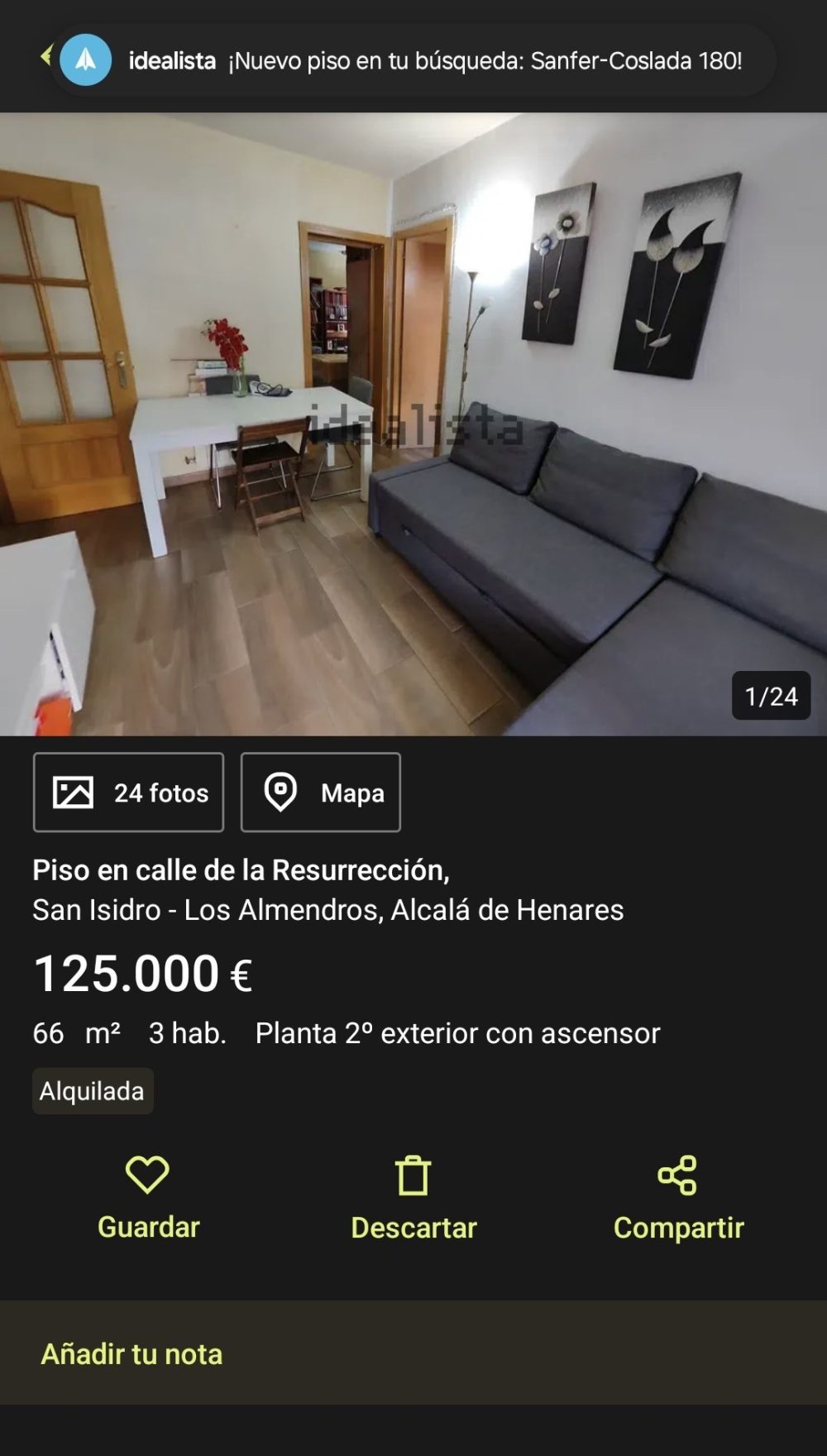 Cuando un piso se pone a la venta con un curioso “okupa” dentro… su propietario.