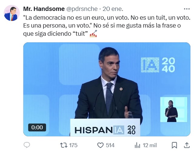 Cinismo sin límites.