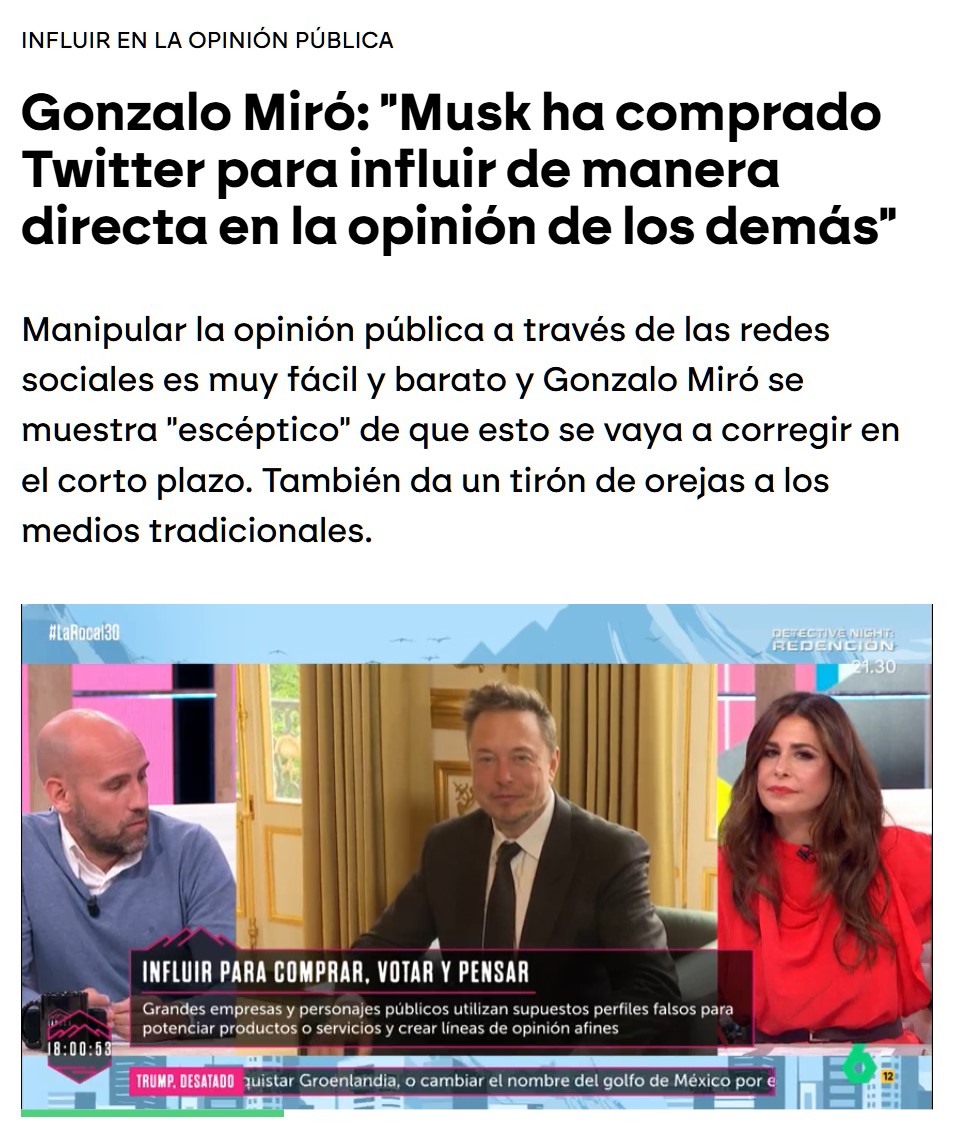 El Twitter de antes en cambio era el paraíso de la neutralidad :D