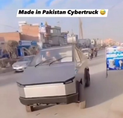 La Cybertruck del subdesarrollo.