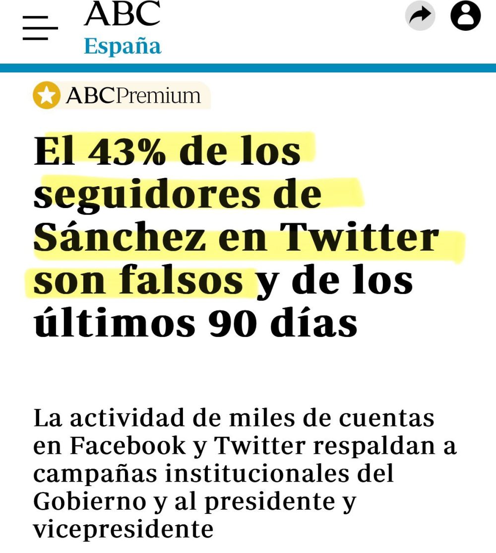 Sánchez dice que a la internacional ultraderechista “se le olvida que en democracia un 'bot' no es un voto, un bulo no es un voto, un tuit no es un voto” es “una persona un voto”: “Tratan de convertir la democracia en una 'bulocracia”