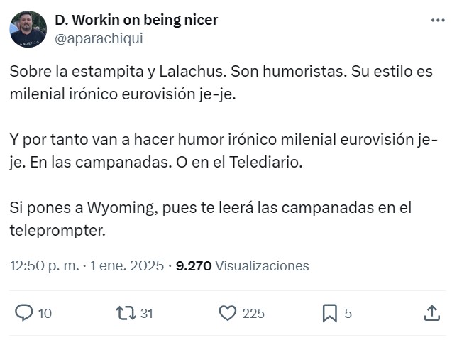No hombre no...
