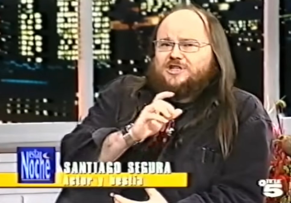 Entrevista A Santiago Segura en Esta Noche Cruzamos El Mississippi (1996)