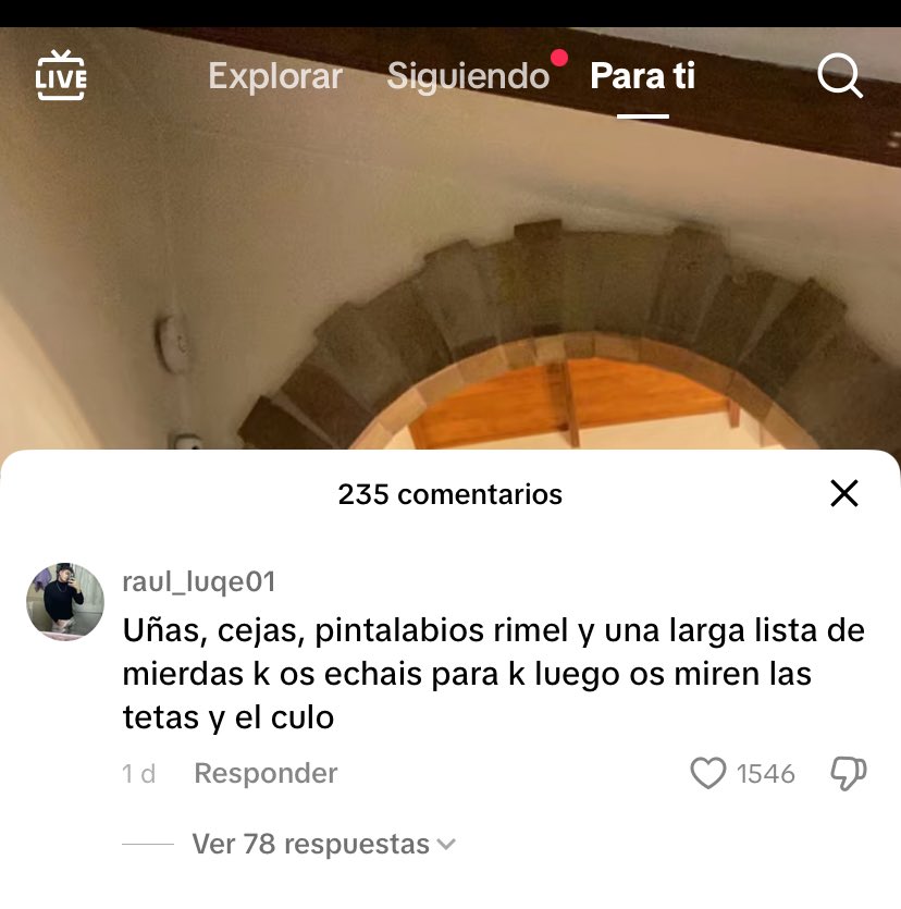 "Imagínate ser como los hombres"