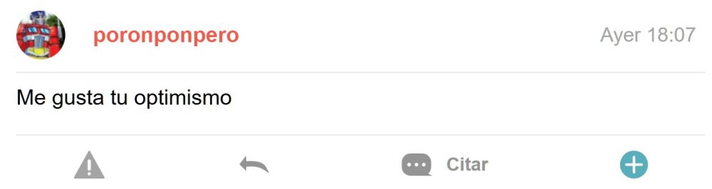 "Me estoy EMPEZANDO a quedar calvo" dice...