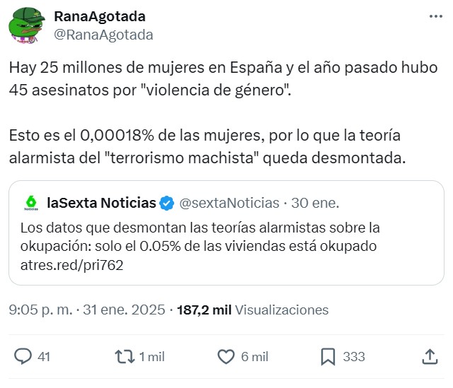 La okupación no es un problema porque "solo" afecta al 0,05% de las viviendas.