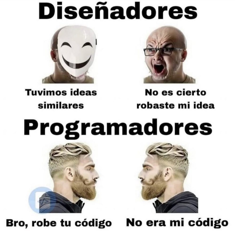 Diseñadores vs programadores