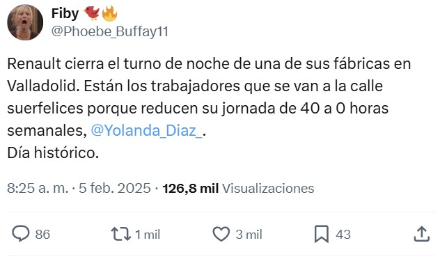 La reducción de jornada definitiva.