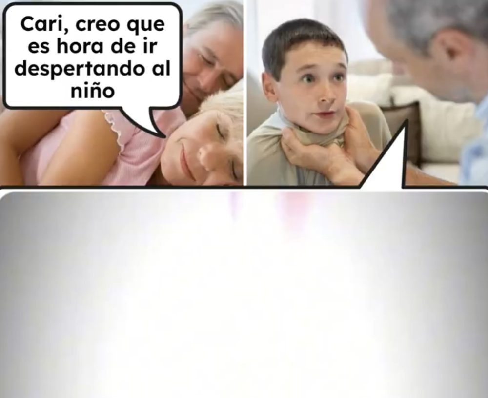 Es hora de ir despertando al niño.