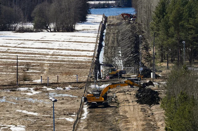 Fotos sacadas en la frontera de Finlandia con Rusia.