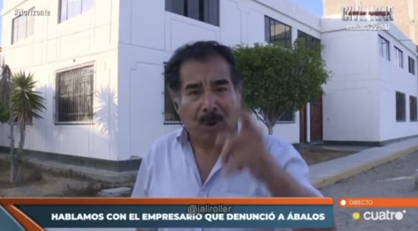 Mensaje del ex-socio peruano de Ábalos.