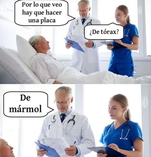 "Me estoy EMPEZANDO a quedar calvo" dice...