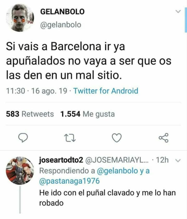 Uno ya no sabe cómo acertar...