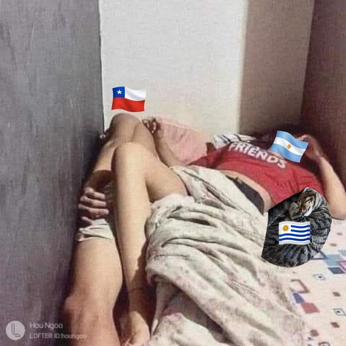 Chile, Argentina y Uruguay.