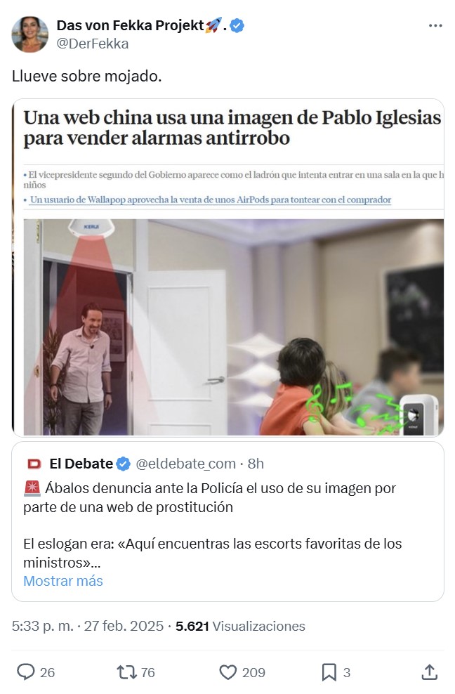 Se repite la historia.