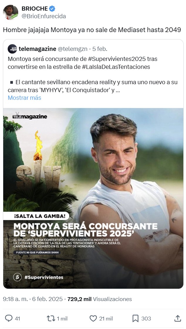 Su interpretación en La Isla de las Actuaciones era el casting del resto de su futuro.