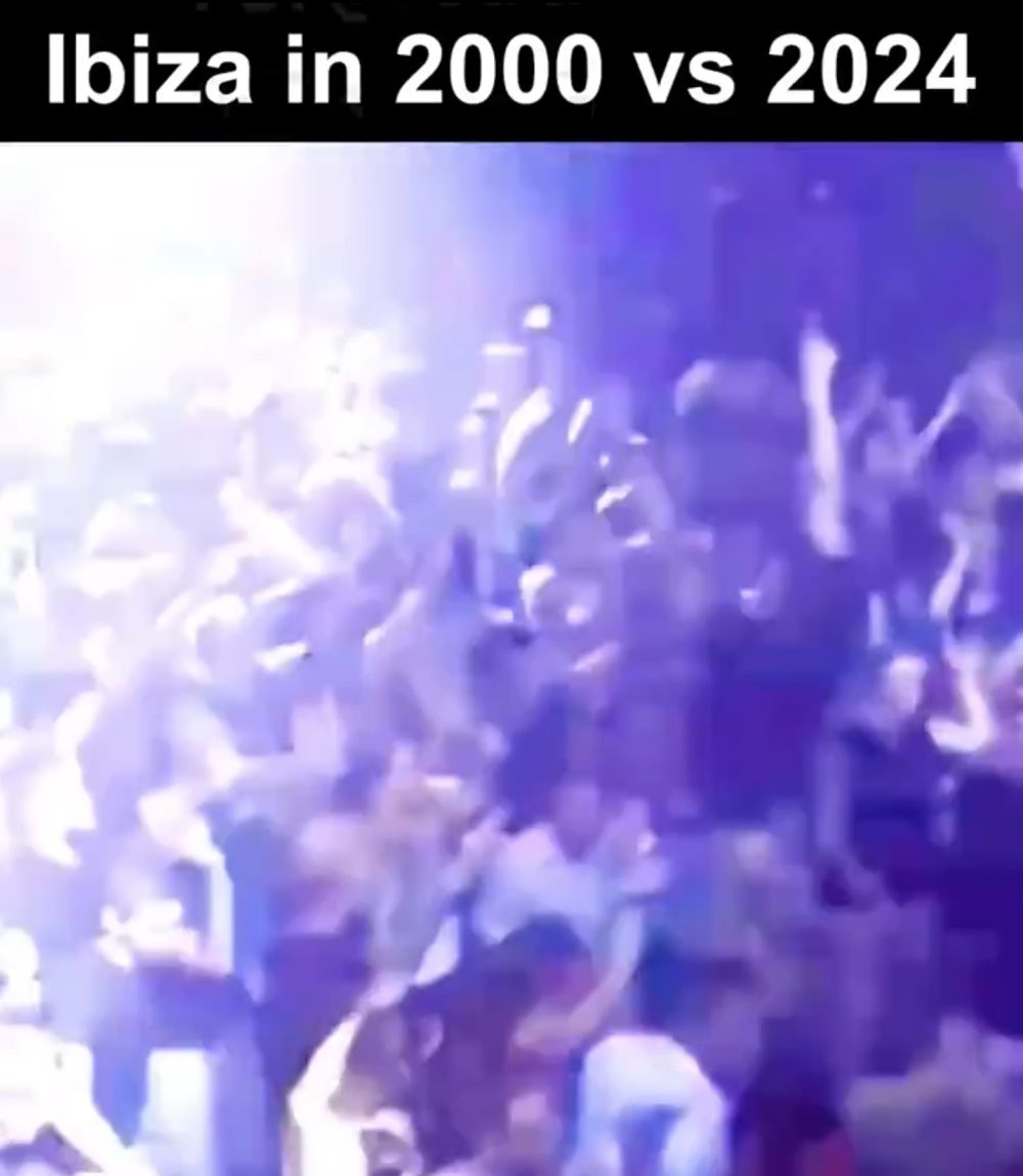 Ibiza en el año 2000 vs Ibiza en el año 2024