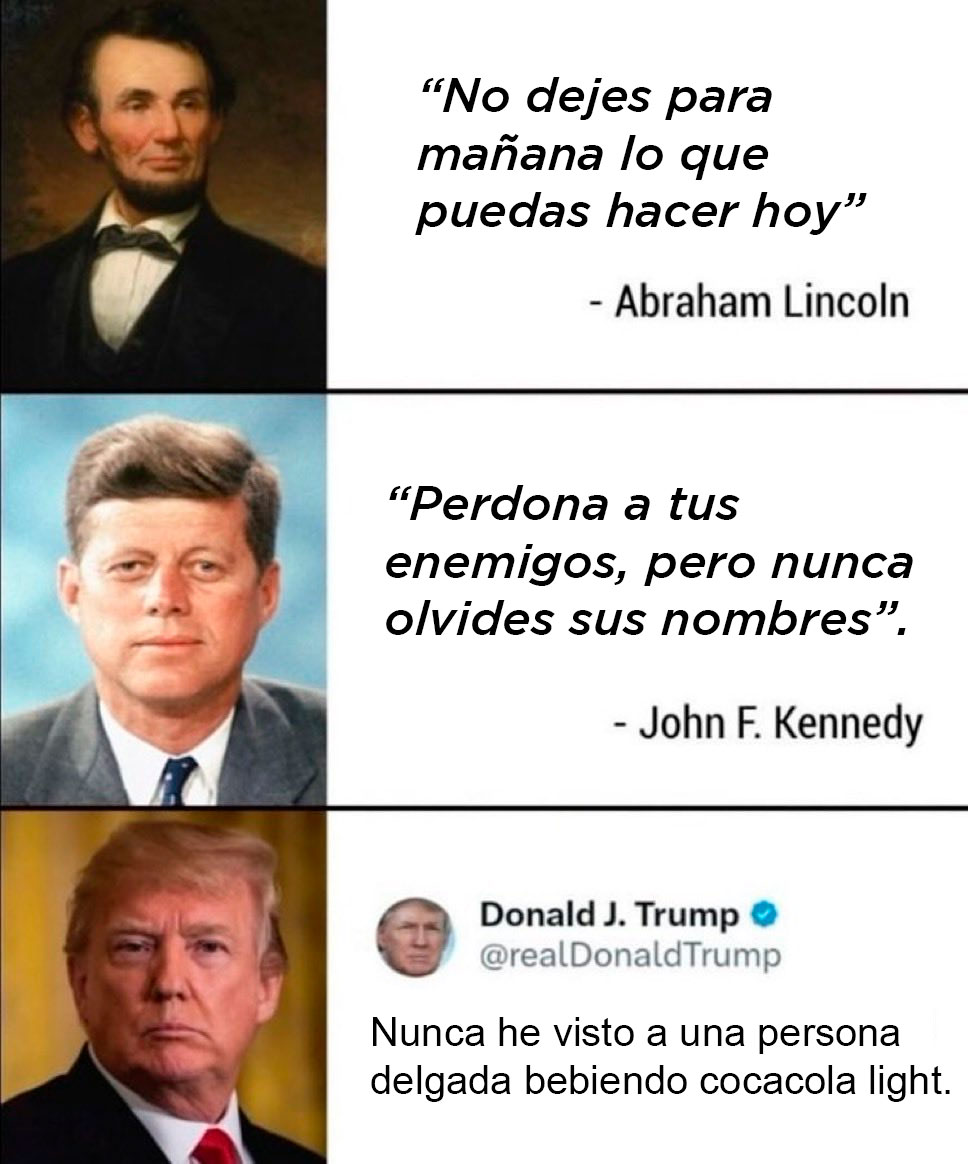 Grandes frases de ayer y hoy.