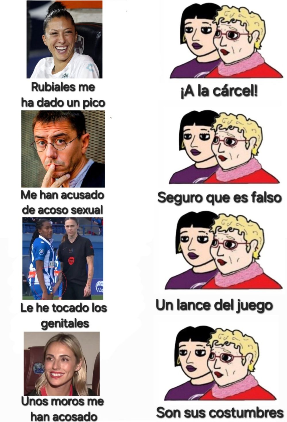 María Jamardo: “No sabían cómo actuar en un partido que lleva 10 años diciéndoles a las mujeres cómo tienen que actuar en estos casos”