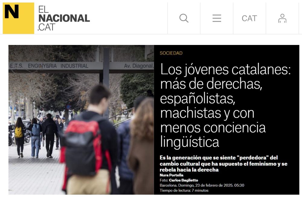 Dos tercios de las jóvenes catalanas consideran que existe demasiada inmigración en la región: «Uno ya no se siente como en casa»