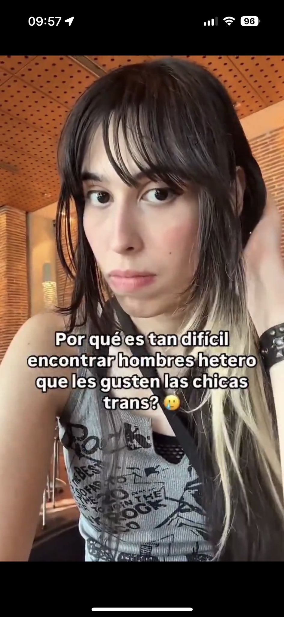 ¿Por qué es tan dificil encontrar hombres hetero que les gusten las chicas trans?