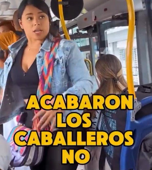 “Se acabaron los caballeros”.