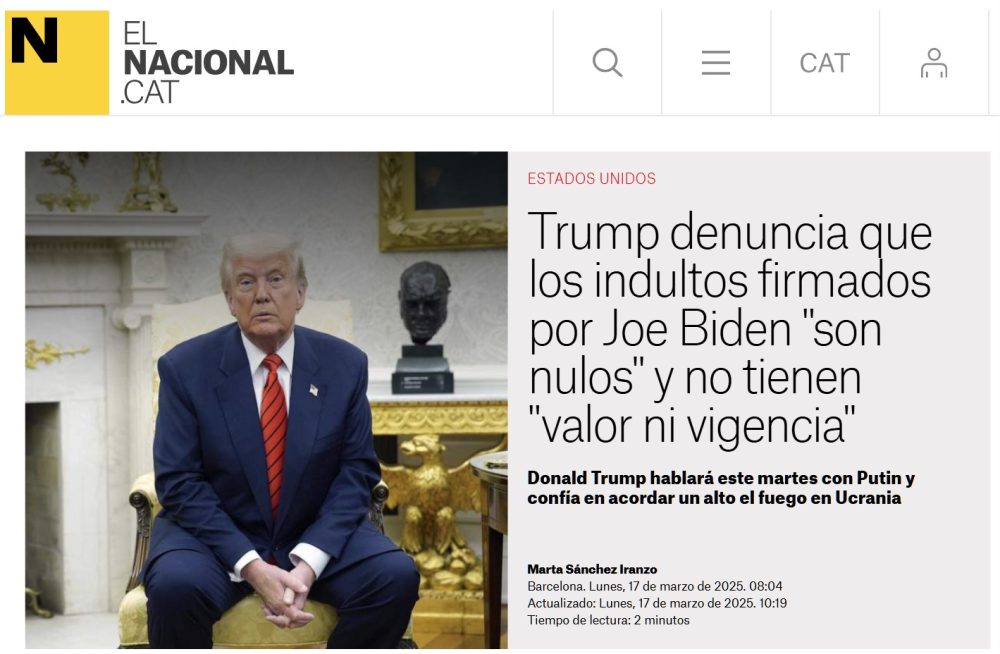 Trump anula los indultos emitidos por Biden justo antes de dejar la presidencia, alegando que fueron firmados con autopen y que Biden ni siquiera fue informado de su contenido.