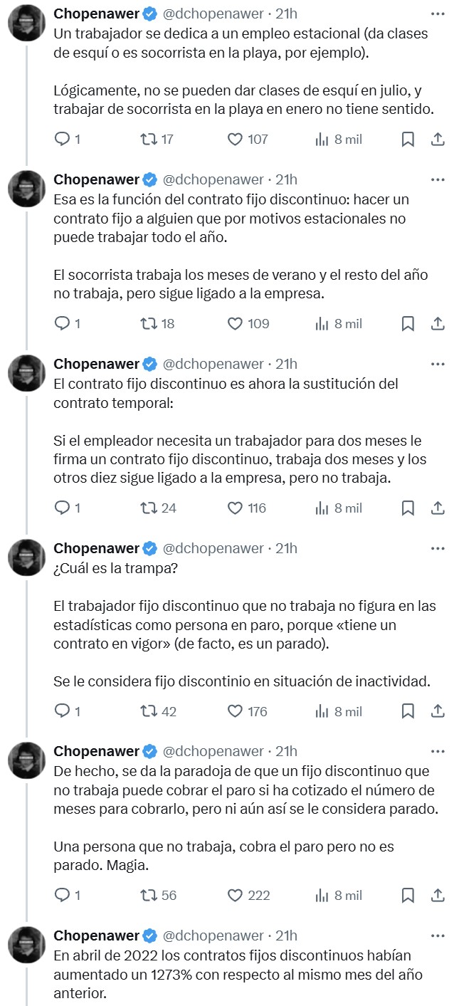 Así maquilla el Gobierno los datos de empleo para que parezcan fantásticos.