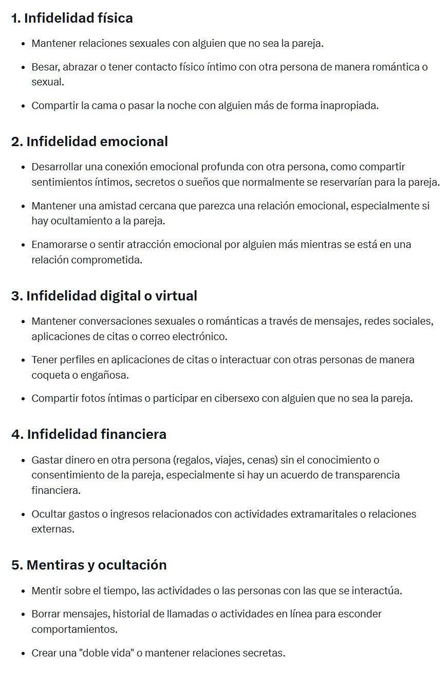 "Según la última encuesta del CIS un 47% de los jóvenes consideran que enamorarse de otro es una infidelidad".