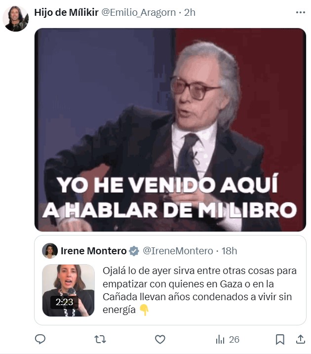 Ah, y por supuesto el apagón tuvo perspectiva de género.