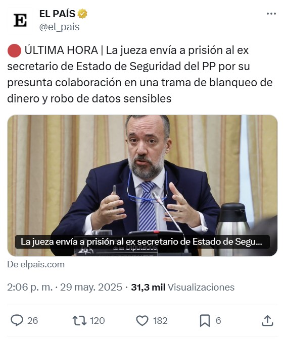 Ya tenemos respuesta del PSOE a los audios filtrados en los que se conspira para tumbar a la UCO.