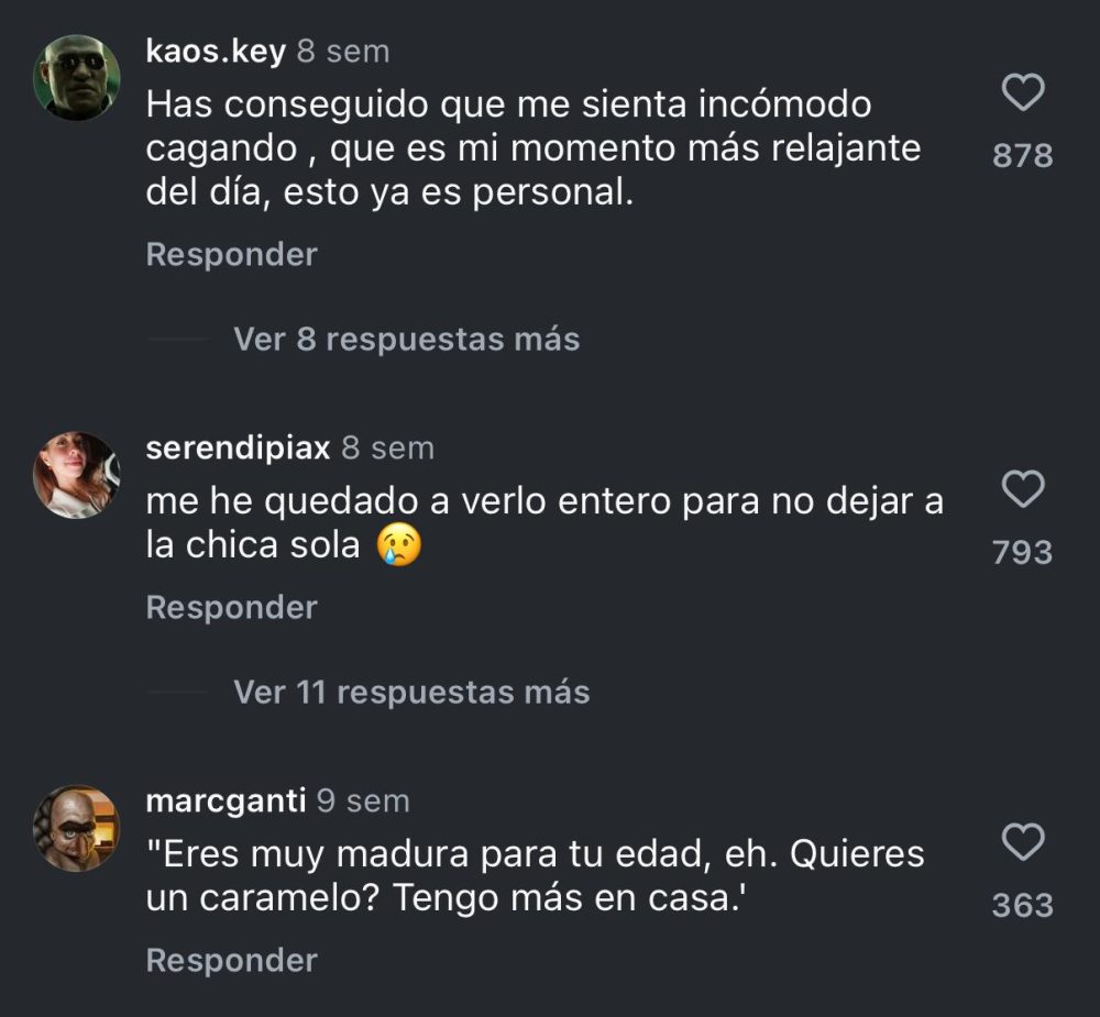 "Coqueteando con una desconocida en la Uni"