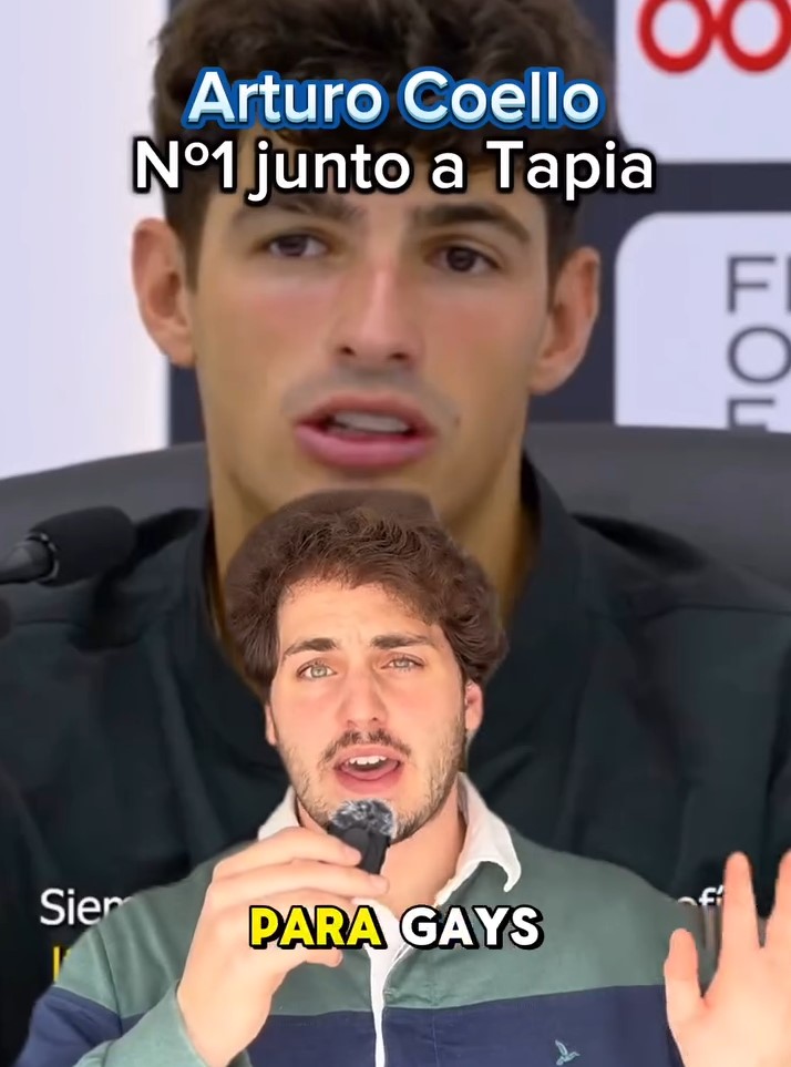 Así es difícil desmentir eso de que el pádel es para gayers…