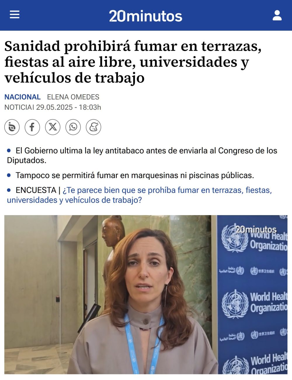 Se acota el cerco al tabaco.