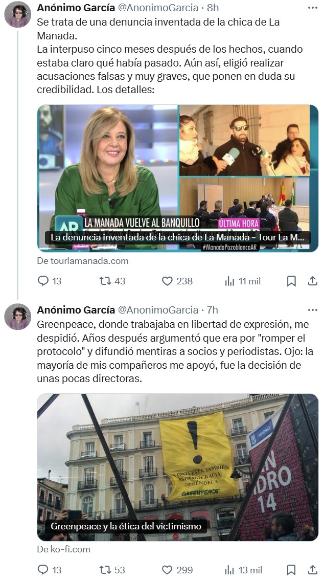 Después de 7 años de lucha, de pedir ayuda económica, de que Soto Ivars escribiera un libro, y de que Joaquín Reyes negase la cultura de la cancelación... Por fin se ha hecho justicia.