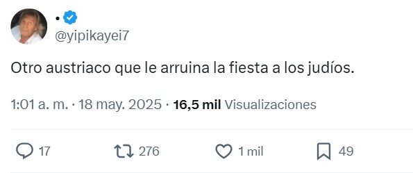 Se repite la historia.