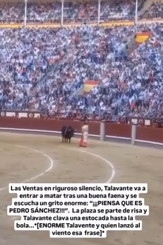 “¡Piensa que es Pedro Sánchez!”