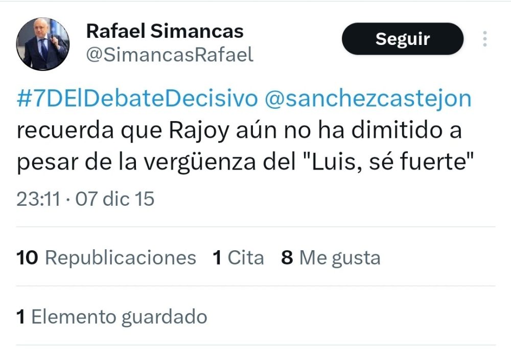 Hemos normalizado tanto la hipocresía que ya ni sorprende algo así.
