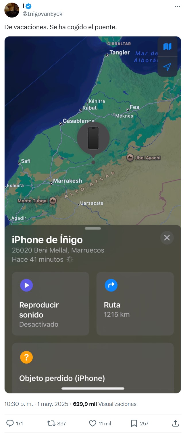 Por lo que sea muchos iPhones acaban en Jovenlandia.