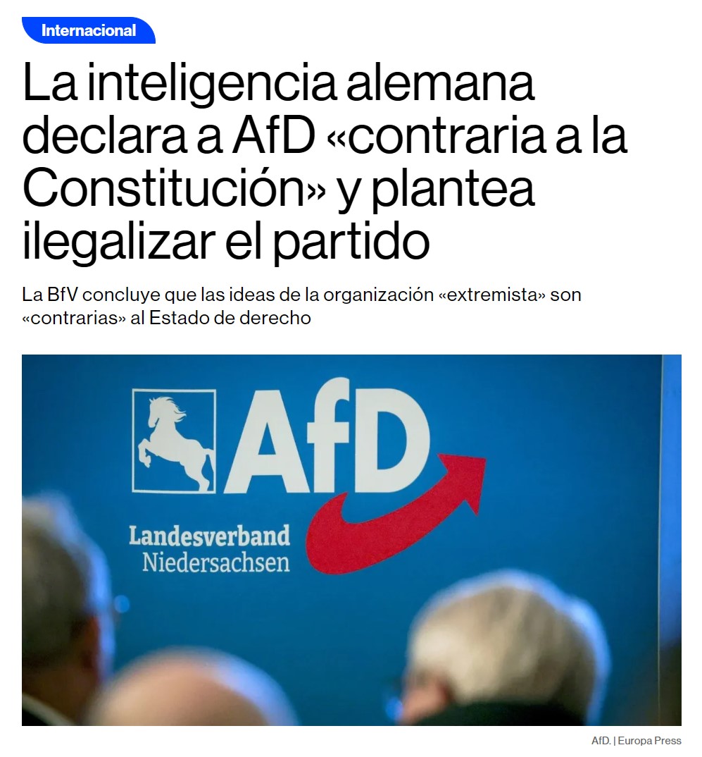 Si la gente vota mayoritariamente a un partido que quiere cambiar la constitución, habrá que cambiarla… ¿no?